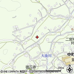 広島県江田島市能美町中町1431-3周辺の地図