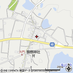 香川県三豊市三野町大見甲-5155周辺の地図