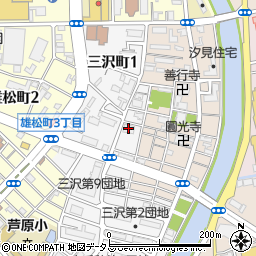 西教寺周辺の地図