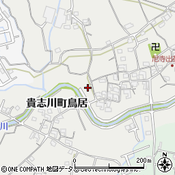 和歌山県紀の川市貴志川町鳥居3周辺の地図