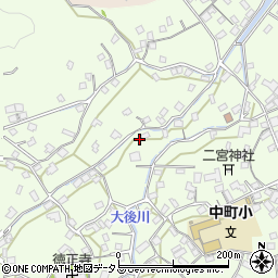 広島県江田島市能美町中町1487周辺の地図