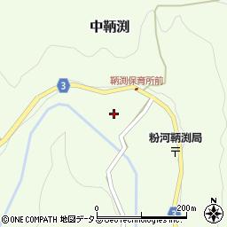 和歌山県紀の川市中鞆渕周辺の地図