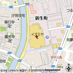 ゆうちょ銀行イズミヤ和歌山店内出張所 ＡＴＭ周辺の地図