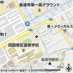 香川県善通寺市生野町2149周辺の地図