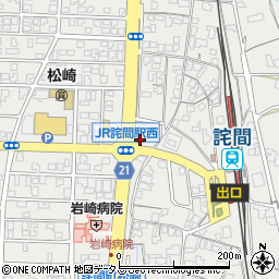 香川県三豊市詫間町松崎周辺の地図