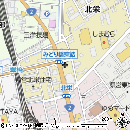 広島県大竹市北栄6-8周辺の地図