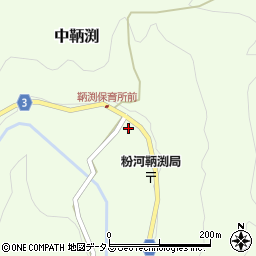 鞆渕警察官駐在所周辺の地図
