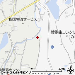 香川県丸亀市綾歌町岡田上2770-2周辺の地図