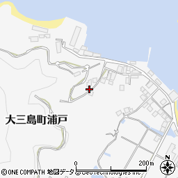 愛媛県今治市大三島町浦戸1517周辺の地図