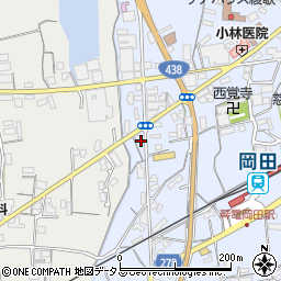 香川県丸亀市綾歌町岡田下540周辺の地図