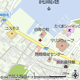 デイリーヤマザキ三豊詫間店周辺の地図
