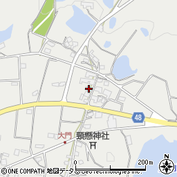 香川県三豊市三野町大見甲-5874周辺の地図