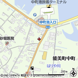 広島県江田島市能美町中町4865周辺の地図