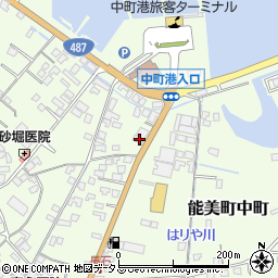 広島県江田島市能美町中町4865周辺の地図