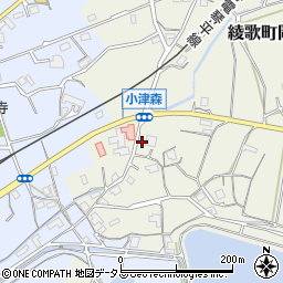 香川県丸亀市綾歌町岡田東2244周辺の地図