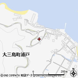 愛媛県今治市大三島町浦戸1516周辺の地図
