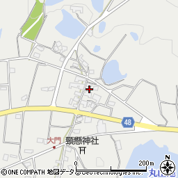 香川県三豊市三野町大見甲-5145周辺の地図