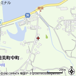 広島県江田島市能美町中町4121周辺の地図
