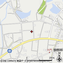 香川県三豊市三野町大見甲-5974-1周辺の地図