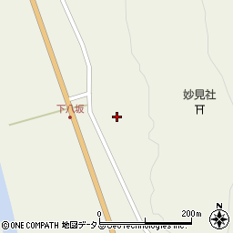 山口県山口市徳地八坂435周辺の地図