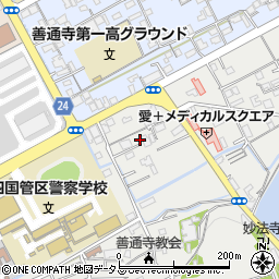 香川県善通寺市生野町1841周辺の地図