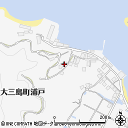 愛媛県今治市大三島町浦戸1515周辺の地図