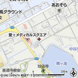 香川県善通寺市生野町1658周辺の地図