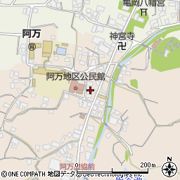 兵庫県南あわじ市阿万下町447周辺の地図