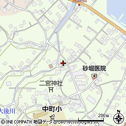 広島県江田島市能美町中町2340周辺の地図