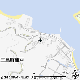 愛媛県今治市大三島町浦戸1478周辺の地図