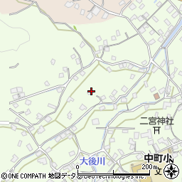 広島県江田島市能美町中町1438周辺の地図