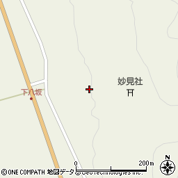 山口県山口市徳地八坂448-2周辺の地図