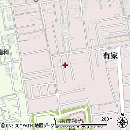 和歌山県和歌山市有家280-6周辺の地図