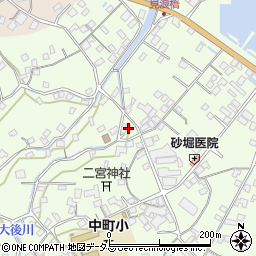 広島県江田島市能美町中町2343周辺の地図