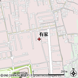 和歌山県和歌山市有家290-9周辺の地図