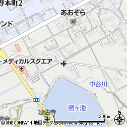 香川県善通寺市生野町1663周辺の地図