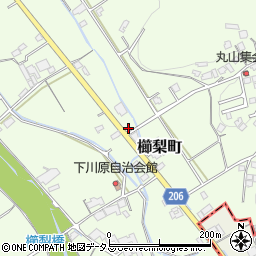 香川県善通寺市櫛梨町周辺の地図
