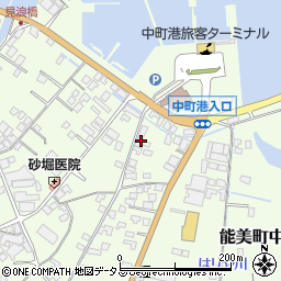 広島県江田島市能美町中町4861周辺の地図