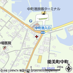 広島県江田島市能美町中町4855周辺の地図