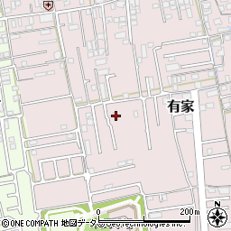 和歌山県和歌山市有家283周辺の地図
