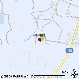 池谷神社周辺の地図