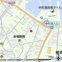 広島県江田島市能美町中町4913-7周辺の地図