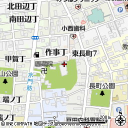 和歌山県和歌山市尾崎丁周辺の地図