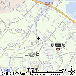広島県江田島市能美町中町2343-2周辺の地図