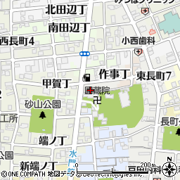 和歌山県和歌山市作事丁36周辺の地図