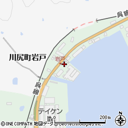 川尻ポンプ場周辺の地図