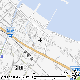 三浦プロパン商会引田営業所周辺の地図