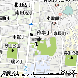 和歌山県和歌山市作事丁32周辺の地図