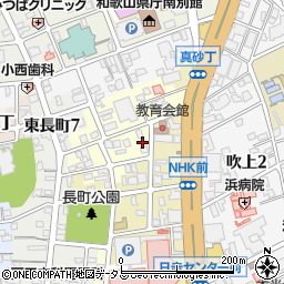 和歌山県書道教育連盟会館周辺の地図