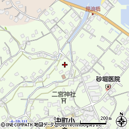 広島県江田島市能美町中町1464周辺の地図
